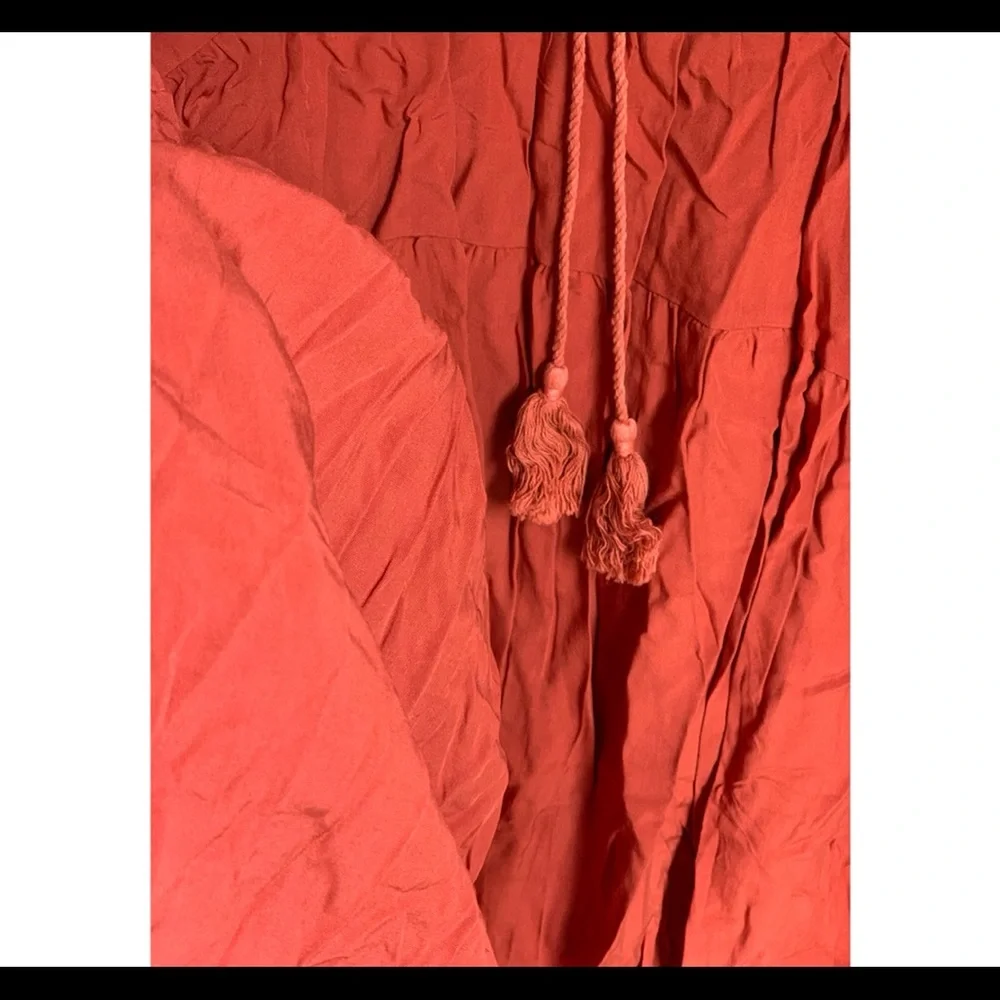 Dark pumpkin summer dress - Picture 4 of 6